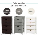 ラック ランドリー 5段 幅60.5cm カゴ 洗濯かご 4個つき 洗濯機 収納 おしゃれ スリム 縦型 洗濯機収納 ランドリー収納 ホワイト グレー 収納棚 洗濯物 洗面所 脱衣所 新生活