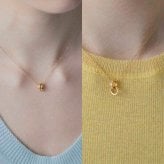 【無料ラッピング】  ヨンドシー 4℃ EAU DOUCE4℃ K18 イエローゴールド ネックレス ダイヤモンド レディース ブランド 正規品 新品 ギフト プレゼント 人気 おすすめ 誕生日 記念日 クリスマス 送料無料