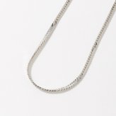 ネックレス ヘリンボーン ブラス ペアアクセ お揃い シンプル 真鍮 チェーン