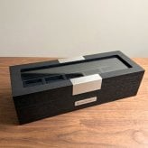 正規品 ロイヤルハウゼン 腕時計 収納ケース 5本 時計ケース ウォッチケース コレクションケース 木目調 ブラック メンズ レディース Royal hausen 成人 卒業 入学