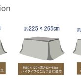 こたつ布団 正方形 ダイニング用 高脚用 チェック柄 『ジャーナル ハイタイプ』 約235×235cm チェック柄の高脚用こたつ布団カバー ジャーナルハイタイプ ポリエステル フランネル こたつ掛布団 こたつふとん コタツ掛け布団 コタツ掛布団 冬用