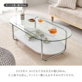 テーブル ガラス 透明 センター ロー リビング コーヒー カフェ 棚付き 収納 幅60cm 正方形 60×60 強化ガラス スチール 脚 アジャスター付き 北欧 モダン 韓国 インテリア 一人暮らし 新生活 送料無料