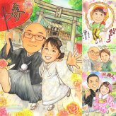 結婚記念日の記念に、似顔絵ギフトのサプライズを贈りませんか。 結婚祝い 似顔絵 プレゼント ギフト 贈り物 名入れ 手描き 結婚記念日 記念 お祝い 挙式 ウェルカムボード 友達 友人 同僚 家族 カップル 名入れ 修正無料 下書き確認 そっくり 喜ばれる 似てる 一生もの 結婚式 一生もの 宝物 ウェディング 応援 キレイ 感激 闘病中の方への励まし 贈答品 オーダーメイド バレンタインデー