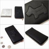 RADLEY LONDON ラドリーロンドン サイフ 財布  スコティッシュテリア  ヘリテージ・レーン  ラウンドファスナー長財布 