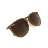 レイバン Ray-Ban サングラス エリカ ローブリッジフィット UVカット アイウェア ボストン ウェリントン 0RB4171F 681413 57 メンズ レディース ユニセックス ラバーベージュ+ブラウングラデーション 海外正規品