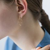 【無料ラッピング】  ヨンドシー 4℃ EAU DOUCE４℃ K10イエローゴールド イヤリング ブランド 正規品 新品 ギフト プレゼント 人気 おすすめ 誕生日 記念日 クリスマス 送料無料