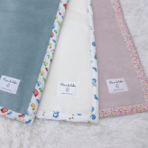 日本製 【綿100％ 毛布】花バイアス 85×115ｃｍ 保育園 毛布 ベビー ブランケット 花柄 ベビー綿毛布 国産 綿毛布 赤ちゃん毛布 綿毛布 ベビー 毛布 人気 泉大津 夏 冬 暖か毛布 ベビーブランケット おすすめ ふわふわ毛布 子供　お昼寝　赤ちゃんの夢 名入れ　名前