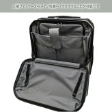 【PROTECA】 01342 ポケットライナー2 スーツケース 62L 日本製 キャスターストッパー付き TSAロック 3～5泊 旅行 出張 ユニセックス プレゼント ガンメタリック
