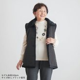 シニアファッション レディース 80代 70代 60代 90代 秋冬 あったか 裏ボア あったか 撥水 ベスト おばあちゃん 服 誕生日 プレゼント 婦人服 女性 ハイミセス ミセス 祖母 お年寄り 老人 高齢者（csz-ft11-21-727）