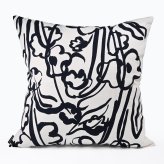 マリメッコ marimekko クッションカバー 50×50cm ヌードクッション セット Ensikukat エンシクカット オフホワイト ダークブルー 76027 076027 850 北欧雑貨 北欧デザイン 送別会 誕生日 お中元 結婚祝い 結婚式 高級 父の日 母の日 ホワイトデー