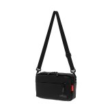 マンハッタンポーテージ ショルダーバッグ Manhattan Portage メンズ レディース 斜めがけ 軽量 ナイロンタッサー 撥水 A5 ペットボトル 収納 黒 ブラック おしゃれ シンプル ナイロンバッグ ミニショルダー ショルダーバック バッグインバッグ 大人 ブランド MP2445TS