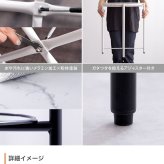 ローテーブル 大理石柄 大理石風 テーブル ローテーブル サイドテーブル インテリア おしゃれ ホワイト 黒 回転 スチール 丸 コーヒーテーブル ナイトテーブル 白 ブラック コンパクト モダン マーブル柄 円型 \5%OFFクーポン配布中 丸型 机
