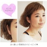 【髪や服に引っかからない 】つけっぱなし ピアス 18金 天然石 誕生石 3mm 【品質保証書つき】 軸太0.8mm ロングポスト12mm 片耳 フクリン 日本製 金属アレルギー K18 プレゼント