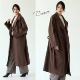 チェスター コート 春 レディース チェスターコート ロングコート 入学式 入園式 卒入学 ロング丈 アウター 冬 Filomo カシミヤ ブレンド ウール モカ ブラウン キャメル ブラウン ブラック 黒 卒業式 卒園式 6F (08000228r)