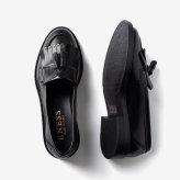 【正規品】 エネス ENESS KILT TASSEL LOAFERS キルト タッセル ST-4820 ローファー レザー レディース シューズ