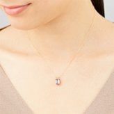 【無料ラッピング】  ヨンドシー 4℃ EAU DOUCE4℃ K10 イエローゴールド ネックレス ダイヤモンド アメトリン レディース ブランド 正規品 新品 ギフト プレゼント 人気 おすすめ 誕生日 記念日 クリスマス 送料無料