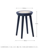 ダイニング家具 スツール カゴメ編み ラタン ラタンスツール 籐椅子 チェア 木製 スペース チーク 無垢材 ラタンチェア 軽い おしゃれ モダン リビング 玄関 ダイニングチェア 椅子 北欧 ジャパンディ ブラック 韓国インテリア