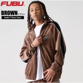 FUBU フブ ジャケット メンズ ベロア 長袖 ライトアウター トラックジャケット ジャージ 春 秋 冬 ハイネック フルジップ ブランド ロゴ トップス オーバーサイズ XL XXL アメカジ レディース ストリート系 ヒップホップ B系 黒 2025fw