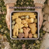 クッキー缶/きみと季節のとなりに「花束」(クッキー クッキー缶 メッセージ 洋菓子 お菓子 スイーツ 焼き菓子 誕生日 記念日 お祝い 内祝い 結婚 出産 送別 入学 卒業 バースデー プレゼント ギフト 贈り物 手土産 かわいい 可愛い おしゃれ 動物 バレンタイン ホワイトデー 門出 くま うさぎ 詰め合わせ 退職 引っ越し 母の日 友達 孫 子供 女性 彼女 妻 母 娘 甥っ子 姪っ子) 