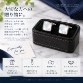 鎌倉カフス工房 MOP マザーオブパール カフスボタン cf589 白蝶貝 スクエア シルバー カフリンクス メンズ ビジネス 結婚式 フォーマル プレゼント ギフト
