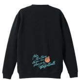 バスケ トレーナー スウェット メンズ レディース ジュニア 裏パイル 練習着 おもしろ 名入れ おしゃれ 文字入れ無料 綿100% キッズ 大きいサイズ 「バスケをしている時間が好き」 アートワークスコウベ 【送料無料】