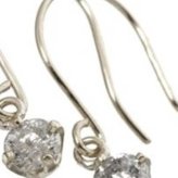 ダイヤモンドピアス K18WG 18金 ホワイトゴールド 計0.2ct フックピアス 天然ダイヤモンド レディースジュエリー アクセサリー 揺れる 記念日 プレゼント ギフト