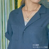 ネックレス チェーンのみ あずきチェーン 太さ1.5mm K10ピンクゴールド 長さ選べる ネックレス チェーン ハワイアンジュエリー メンズ レディース 誕生日 プレゼント ハロウィン 【品番：CH176-R】