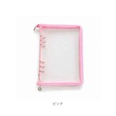 トレカケース 可愛い 通販 コレクトブック トレカホルダー ケース バインダー ファイル A5 6穴 チャック付き クリア 透明 リフィル付き 収納 保護 整理 コンパクト 持ち運び チェキ 写真 手帳 推し活 オタ活 アイドル コレクション カードゲーム