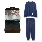【おつかれさま|セットアップ|メンズ】Hotel Calm ルームウェア|コンフォート スタイル パジャマ  リカバリーウェア 血行促進 ギフト 父の日 敬老の日 誕生日【送料無料】