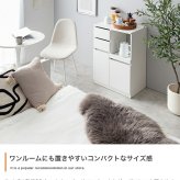 食器棚 キッチン収納 レンジ台 レンジボード レンジラック キッチンカウンター キッチンラック キャスター付き 60幅 ロータイプ Cyrus サイラス スライドトレー コンセント付き 引き出し 扉付き 扉収納 コンパクト 省スペース 新生活