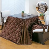 ダイニングこたつセット イス2脚付き 正方形 [こたつ本体+布団+イス2脚] 80cm×80cm ダイニングこたつ テーブル ダイニングチェア 2脚 リバーシブル布団付きこたつセット　送料無料