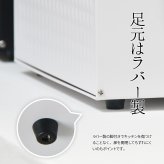 ブレッドケース ONBC-0058 スクエアタイプ キッチン収納 スパイスラック マグネット パンケース キャニスター ストッカー 上開き 前開き 両開き ブレッドケース ブラック ホワイト キッチン収納 木製 北欧 バンブー 竹製 トースター QOL おしゃれ すっきり 収納