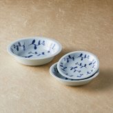 波佐見焼 藍花 入れ子皿鉢6個セット 31109  内祝 内祝い お祝 御祝 記念品 出産内祝い プレゼント 快気祝い 粗供養 引出物