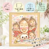 似顔絵 ギフト 還暦 贈り物 手描き プレゼント 名入れ 還暦 記念日 お祝い 誕生日 60歳 大人数 両親 お母さん 家族 お父さん 名入れ 修正無料 下書き確認 かわいい 一生もの 似てる 宝物 還暦 思い出 60歳 長寿 引っ越し クリスマス 米寿祝い メモリアル 卒寿祝い 長寿祝い カラフル 披露宴 イラスト 喜ばれる 百寿祝い お祝い返し 大量注文