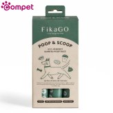 combi コンビ compet コムペット FikaGO フィカゴー プープ＆スクープ グリーン 15枚入り/1ロール×18P