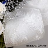 【ブラック・ローズ】 大人でエレガント "Mono"ブラックローズのVライン トールアレンジメント(65cm)！12輪の白&黒バラ-プリザーブドフラワー グラスビーズがゴージャスな豪華花装飾アレンジメント 青バラ[黒と白のモノトーン]