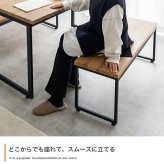 ダイニングセット テーブル 机 食卓 キッチン 学習机 長方形 ベンチ コンパクト 奥行70 3点セット 木目 ウッド スクエア脚 ロの字型 コの字 かっこいい かわいい リビング カフェ ファミリー 幅130 広々 PC パソコン 新生活