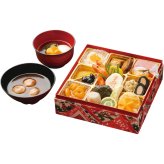 【75517】やわらかおせち（お餅雑煮とおしるこ付） Q41-11C おせち 2027 お節 お正月 オードブル 新年