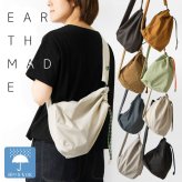 【EARTH MADE アースメイド】撥水ナイロン パラコード ボンサック ショルダーバッグ PARACODE BONSAK (E7963)正規品 レディース 春 夏 雨 水 アウトドア フェス 肩掛け 斜め掛け ナチュラル 新作 ナチュランド 人気 30代 40代 50代 60代 母の日 クリスマス ギフト プレゼント
