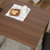 ダイニングテーブル モルト ナチュラル・ブラウン 2色展開 食卓 カフェテーブル リビングダイニング おしゃれ シンプル 新生活 家具 インテリア 不二貿易