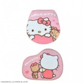 トイレマット フタカバー 2点セット サンリオ ハローキティ キャラクター グッズ おしゃれ かわいい トイレタリー トイレカバー 足元マット 洗濯可 滑り止め付き 新生活 ギフト プレゼント サンリオ正規ライセンス品