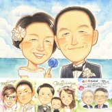 結婚記念日のプレゼントに、喜んでもらえる似顔絵ギフト。大切なお祝いにも安心してご注文いただけます。 両親 似顔絵 贈り物 名入れ プレゼント 手描き ギフト 結婚記念日 お祝い 誕生日 記念 お父さん ご夫婦 両親 お母さん 修正無料 下書き確認 名入れ 親孝行 似てる 宝物 かわいい 2人 両親 カップル 一生もの 同窓会 感謝 引っ越し オーダーメイド カラフル 記念日 喜ばれる お祝いの品