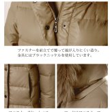 ダウンコート レディース ロング ダウン90% ラクーン ファー フード付き Filomo ブランド 100cm きれいめ ダウン コート ロングコート ロング丈コート ベンチコート レディースダウンコート ブラック 冬 アウター ギフト プレゼント 6F (2499-3r)