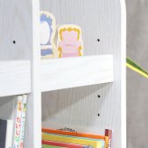 キッズブックラック オーク オーク・オークホワイト 2色展開 収納ラック オープンラック シェルフ 整理棚 収納家具 おしゃれ シンプル 新生活 インテリア 不二貿易 入学祝い