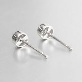 プラチナ レディース ピアス 白金 片耳のみの購入可 ダイヤ 0.2ct 一粒 Pt900 シンプル 大人 女性 上品 清楚 スタッドピアス RME-P12376A ギフト