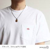 ステンレス タイガーアイ ペンダントネックレス ストーンネックレス 小ぶり シンプル ダブル喜平チェーン 細身 ゴールド 18KGP シルバー ブラック メタル 小さい プレート 四角 長方形 幾何学 メンズ 男性 金属アレルギー対応