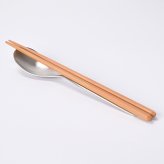 【ヨシタ手工業デザイン室】racco テーブルスプーン/ハシセット