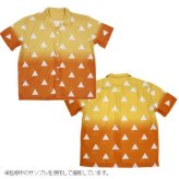 鬼滅の刃 我妻善逸 ドライアロハシャツ シャツ イエロー Mサイズ