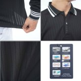 トミーヒルフィガー ゴルフ メンズ 針抜きジャガード 長袖ポロシャツ TOMMY HILFIGER THMA663 2026年秋冬モデル お誕生日祝い お祝い 記念品 お父さん 父の日 彼氏 男性 30代 40代 50代 60代  還暦祝い 敬老の日 人気プレゼント プレゼント