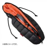 メガネケース 寝袋型 ソフトケース 眼鏡ケース おしゃれ かわいい 面白い ユニーク 個性的 ブラック 黒 スリーピングバッグ ポーチ 小物入れ プレゼント ギフト 雑貨 セトクラフト